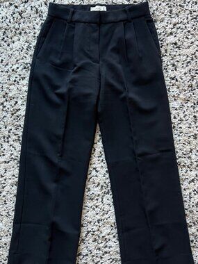 A&F Sloane Tailored Wide Leg Pants
